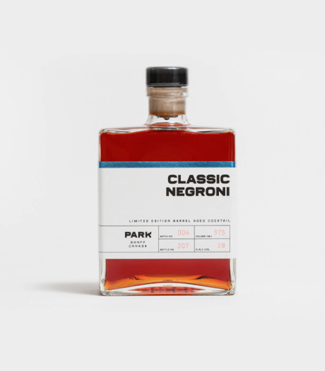 PARK Barrel Aged Negroni – PARK Distillery