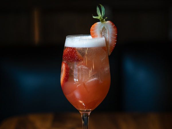 Strawberry Gin Spritz